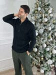 Ανδρική μπλούζα με ζιπ και γιακά cocoboy