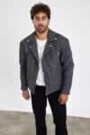 Ανδρικό LEATHER jacket COCOBOY