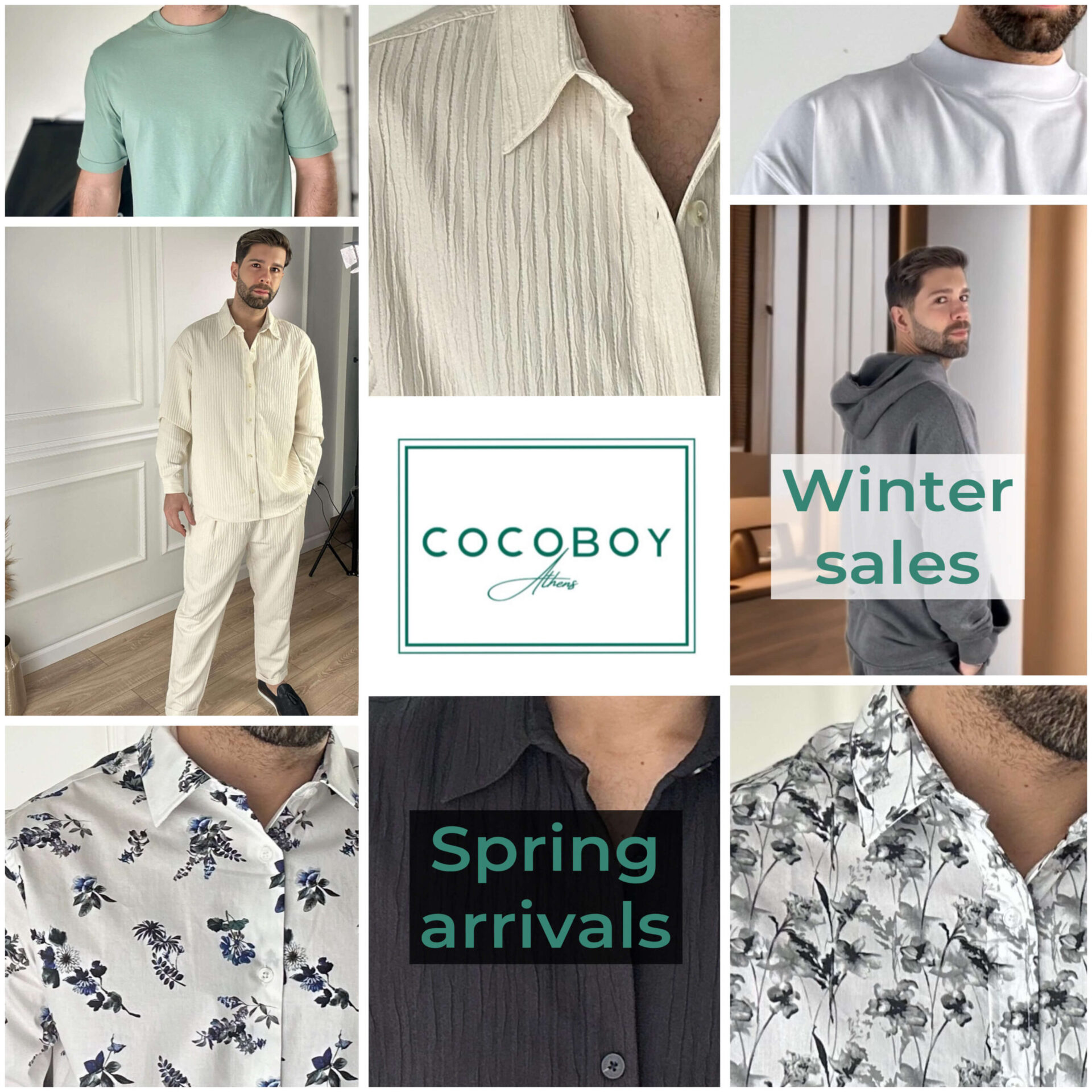 Eshop Ελληνικό με ανδρικά ρούχα. COCOBOY Athens. Οικονομικά ανδρικά ρούχα, ανδικα πουκαμισα, ανδρικα σετ, ανδρικα επισημα σετ , ανοιξιατικα ανδρικα σετ για γαμο βαπτιση, σετ ανδρικα, πουκαμισα φλορα ανδρικα , εκπτωσεις σε ανδρικα μπουφαν, ανδρικες φορμες σε εκπτωση , ανδρικες ζακετες σε εκπτωση , ανδρικα σετ φορμες σε εκπτωση , πουκαμισα ανδρικα φλοραλ